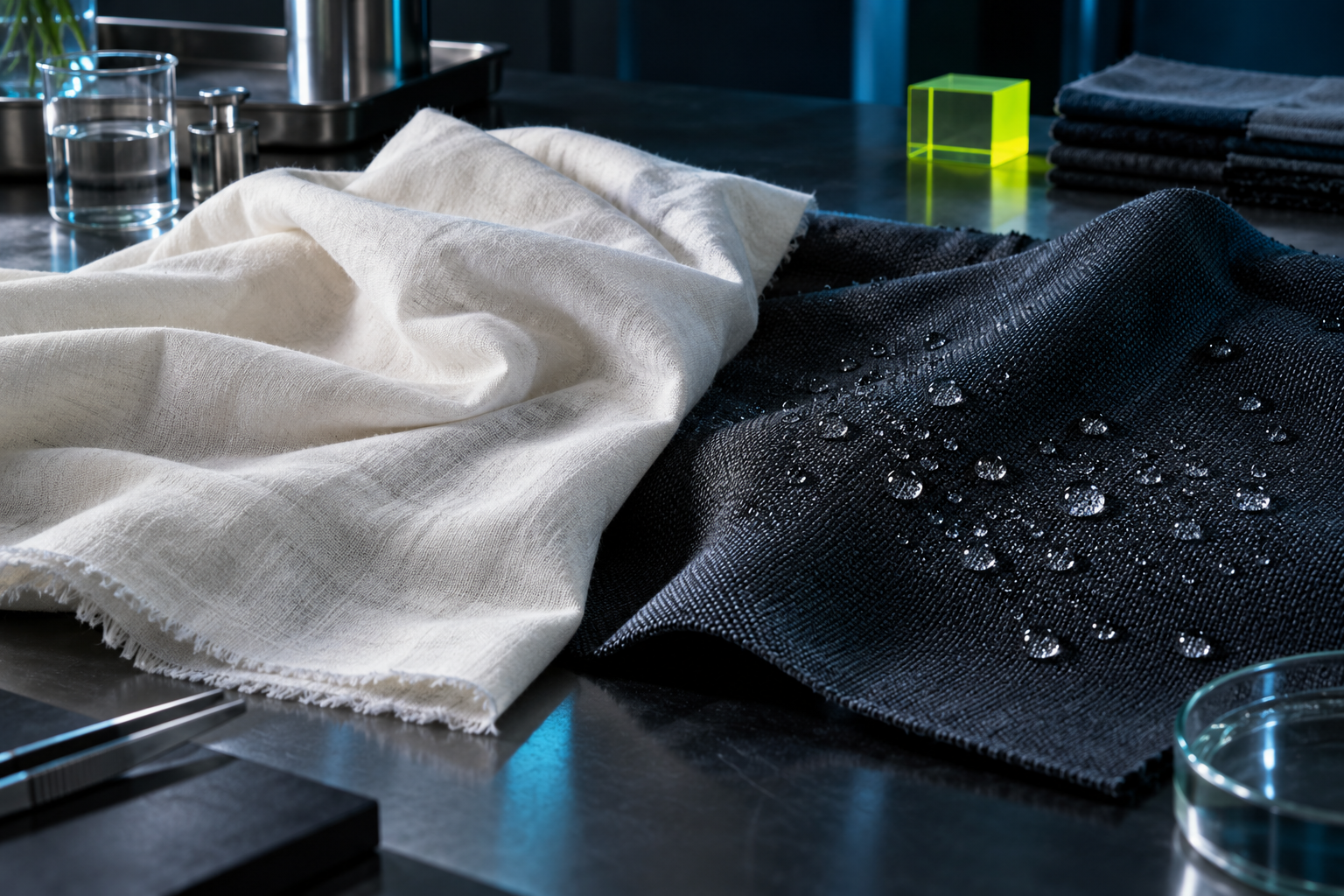 Preparation textile finishing process