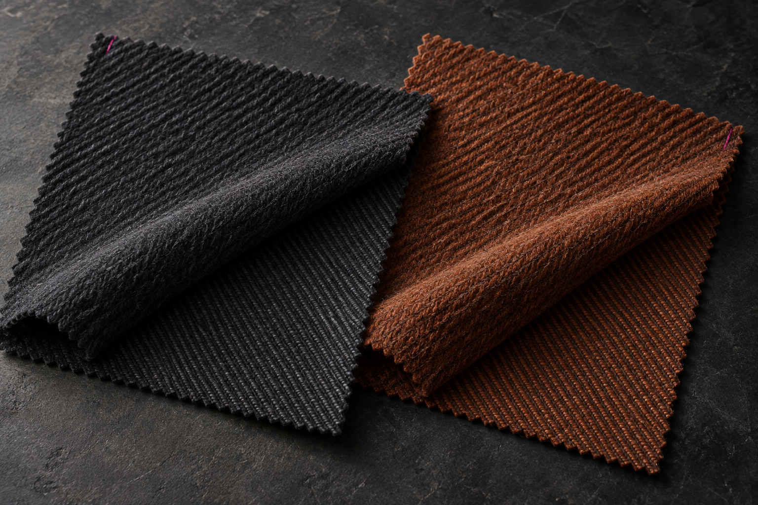 Ridge Raised Twill textile finish